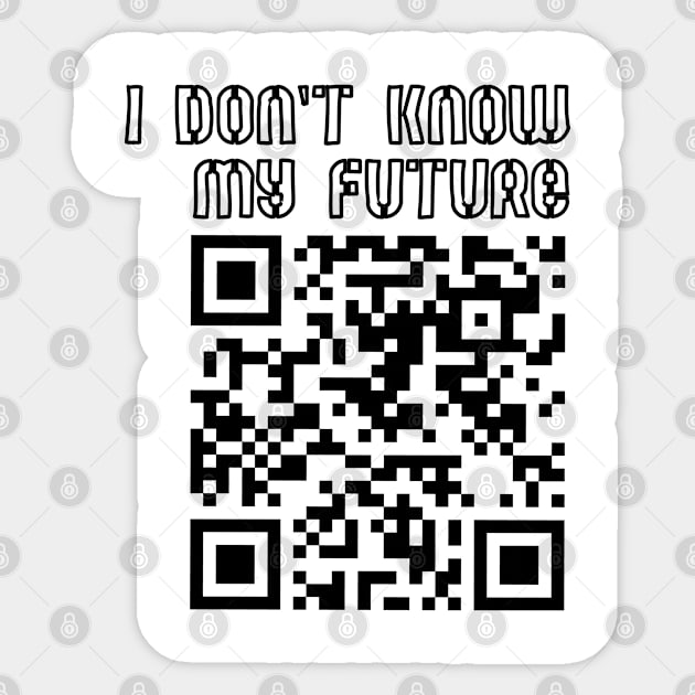 QR link of björk - big time sensuality Sticker by Tiffer Suaret